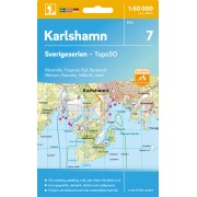 7 Karlshamn Sverigeserien 1:50 000